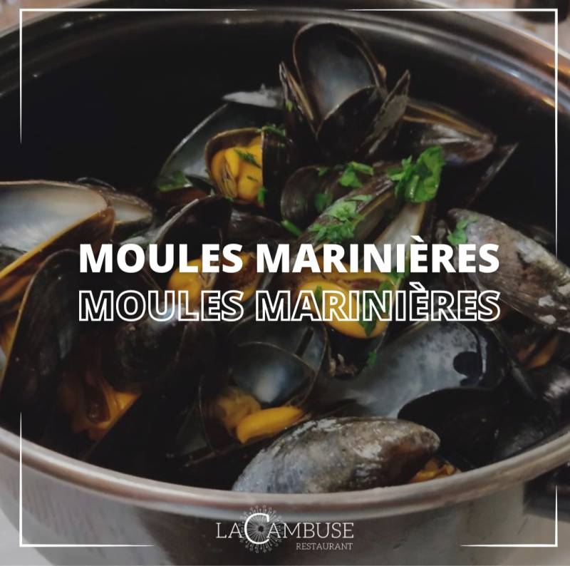 Dégustez nos moules marinières fraiches et généreuses dans notre restaurant situé sur le Cours Saleya à Nice