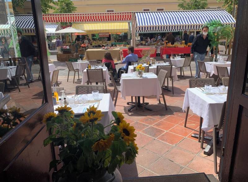 restaurant niçois et méditerranéen en plein cœur de Nice sur La Cours Saleya
